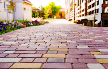 surface texture paving slabs made of bricks